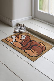 Conceptum Felpudo de PVC Perro Multicolor 40 x 60 cm